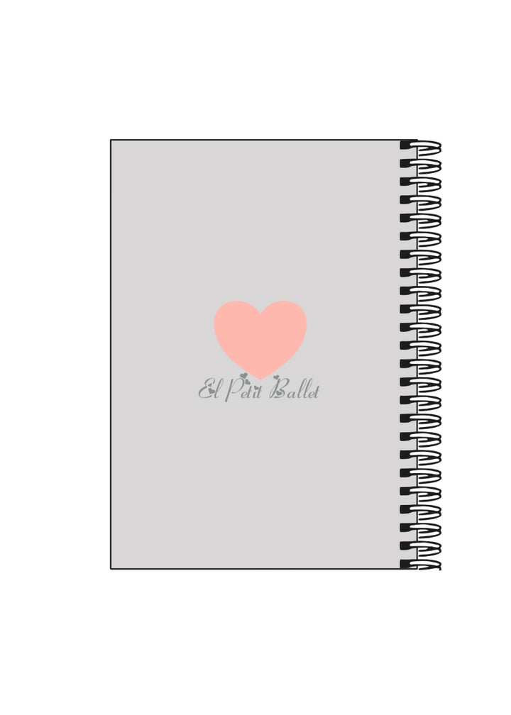 "Dance with Your Heart" Spiral Notebook