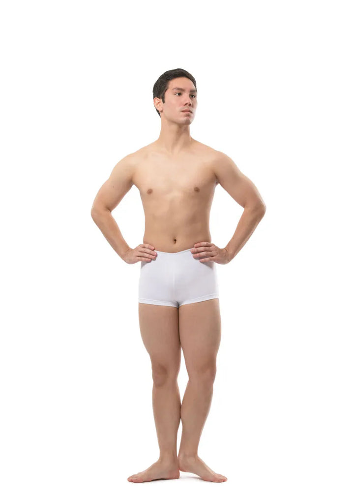 Ballet Rosa mens Elia shorts in white