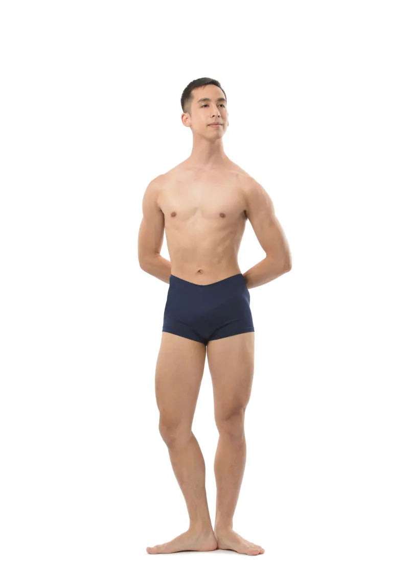 Ballet Rosa mens Elia shorts in navy blue