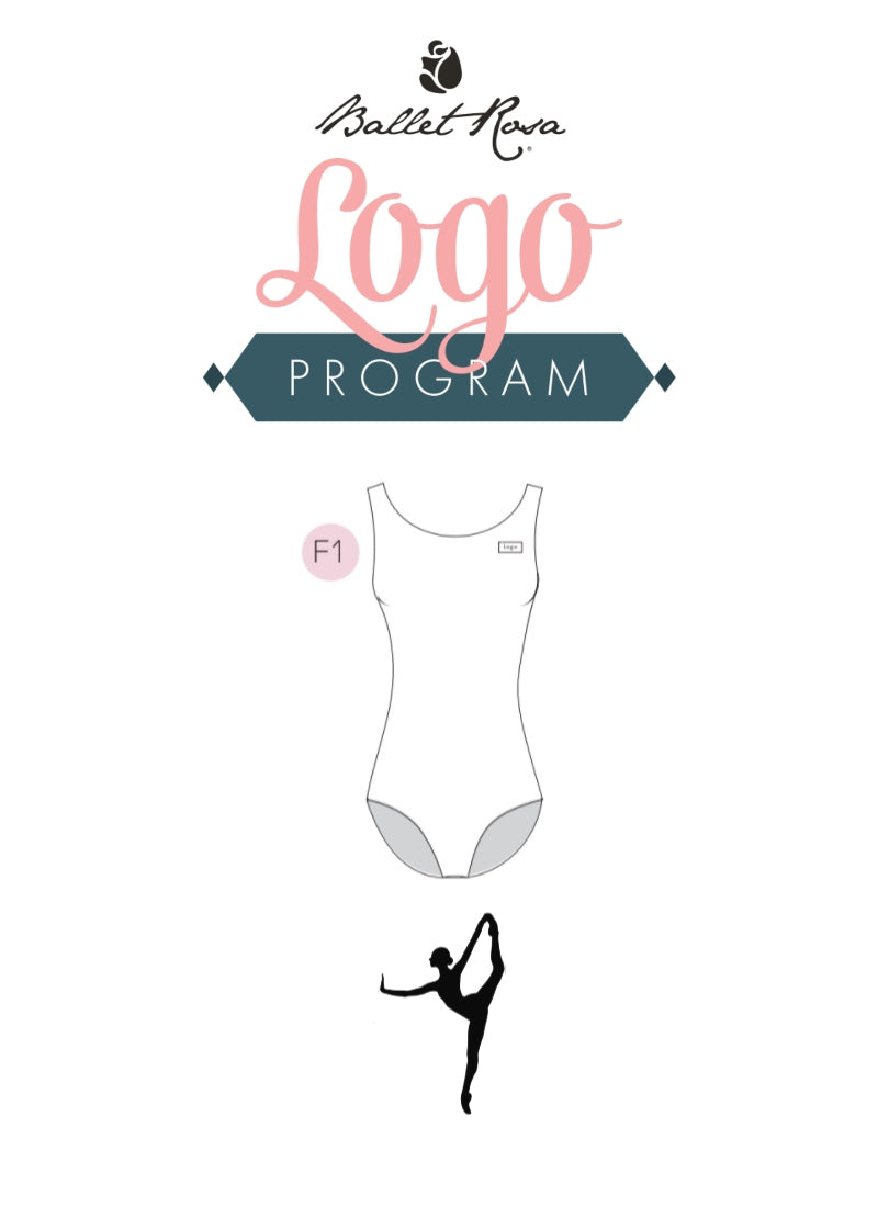 Ballet Rosa Studio Logo Program 