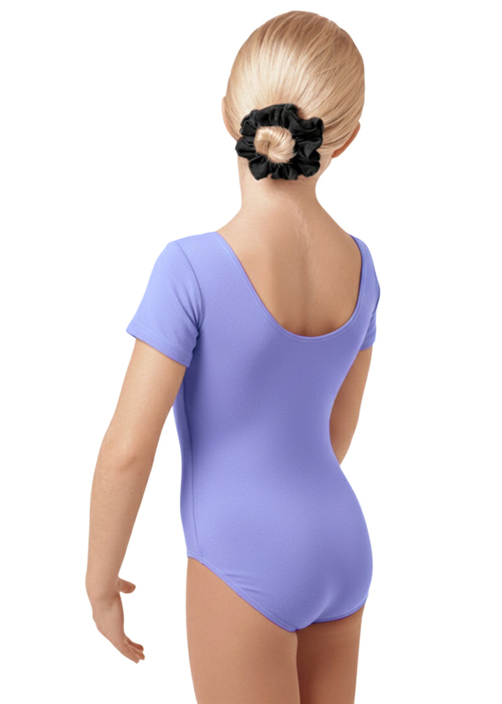 Eurotard Cotton Youth Short Sleeve Leotard (Lilac)