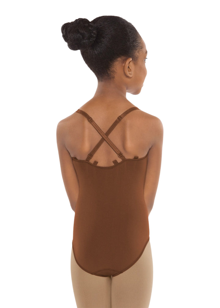Euroskins® Seamless Youth Adjustable Camisole Liner Leotard (Skin Tones)