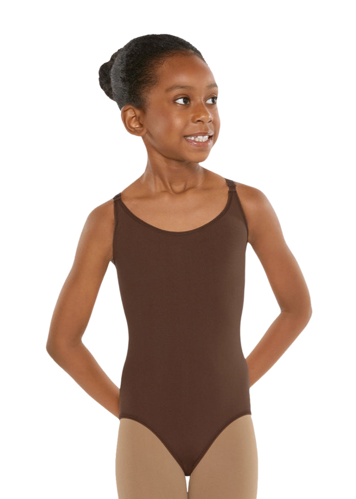 Euroskins® Seamless Youth Adjustable Camisole Liner Leotard (Skin Tones)