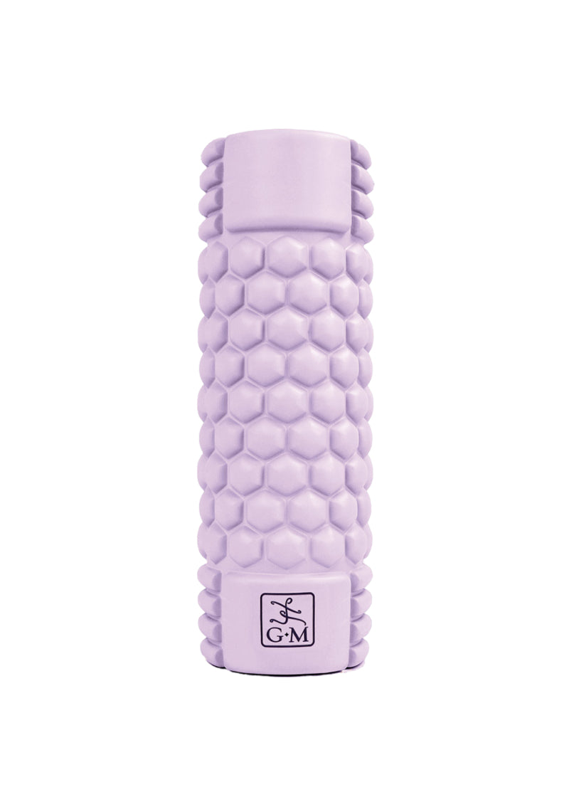 Gaynor Minden travel sized foam roller in lavender.