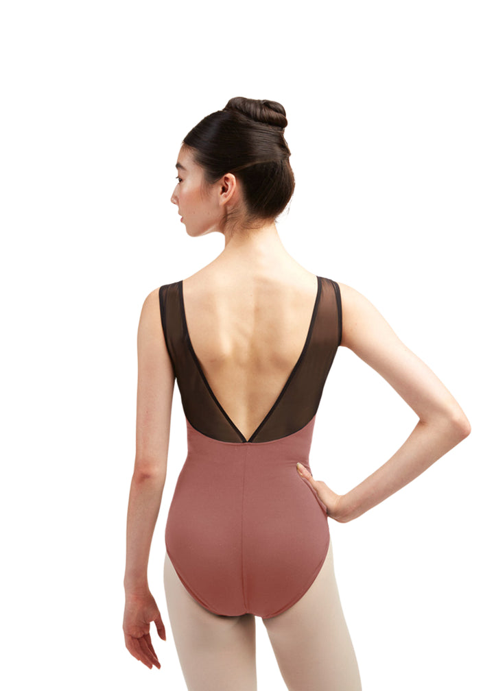 Madame X Tank Leotard (Terracotta Rose)