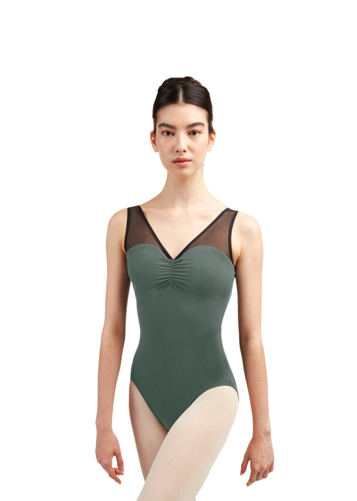 Madame X Tank Leotard (Vintage Pine)