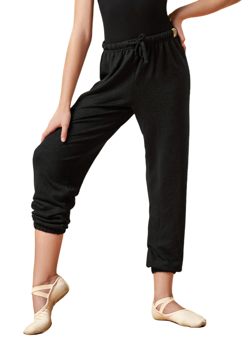 Grand Prix MVP02xx Women's Barbara Jersey Knit Jogger Pants in Black