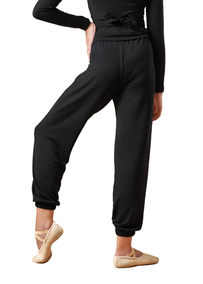 Grand Prix MVP02xx Women's Barbara Jersey Knit Jogger Pants in Black