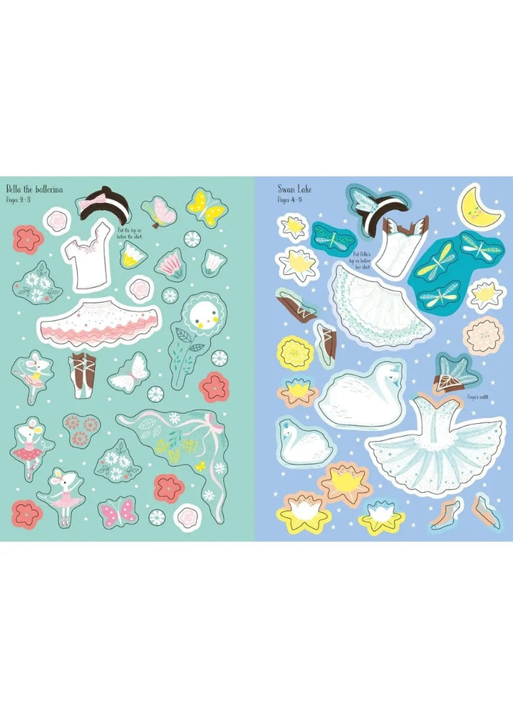 Little Sticker Dolly Dressing Ballerina
