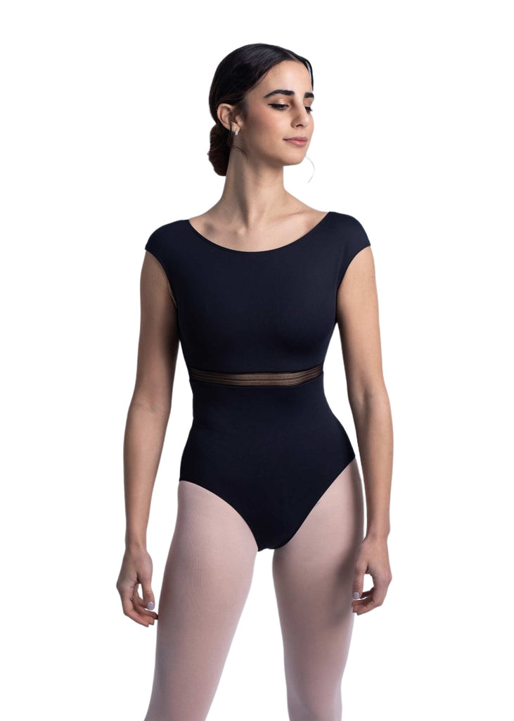 Intermezzo V-Back Mesh Cap Sleeve Bodysuit Adult 31547 – Dance Essentials  Inc.