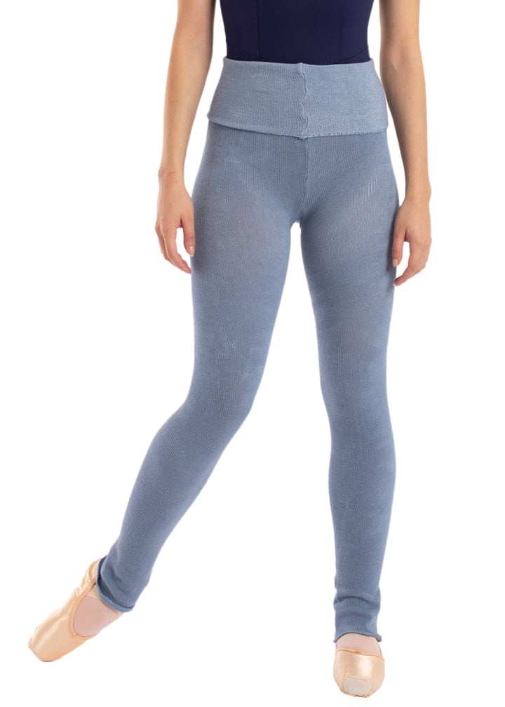 Intermezzo 5541-015 Women's Daphne Stretch Bamboo Knit Pants in Light Blue