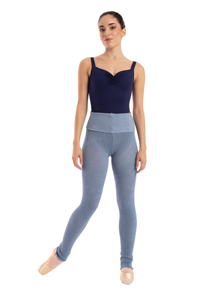 Intermezzo 5541-015 Women's Daphne Stretch Bamboo Knit Pants in Light Blue