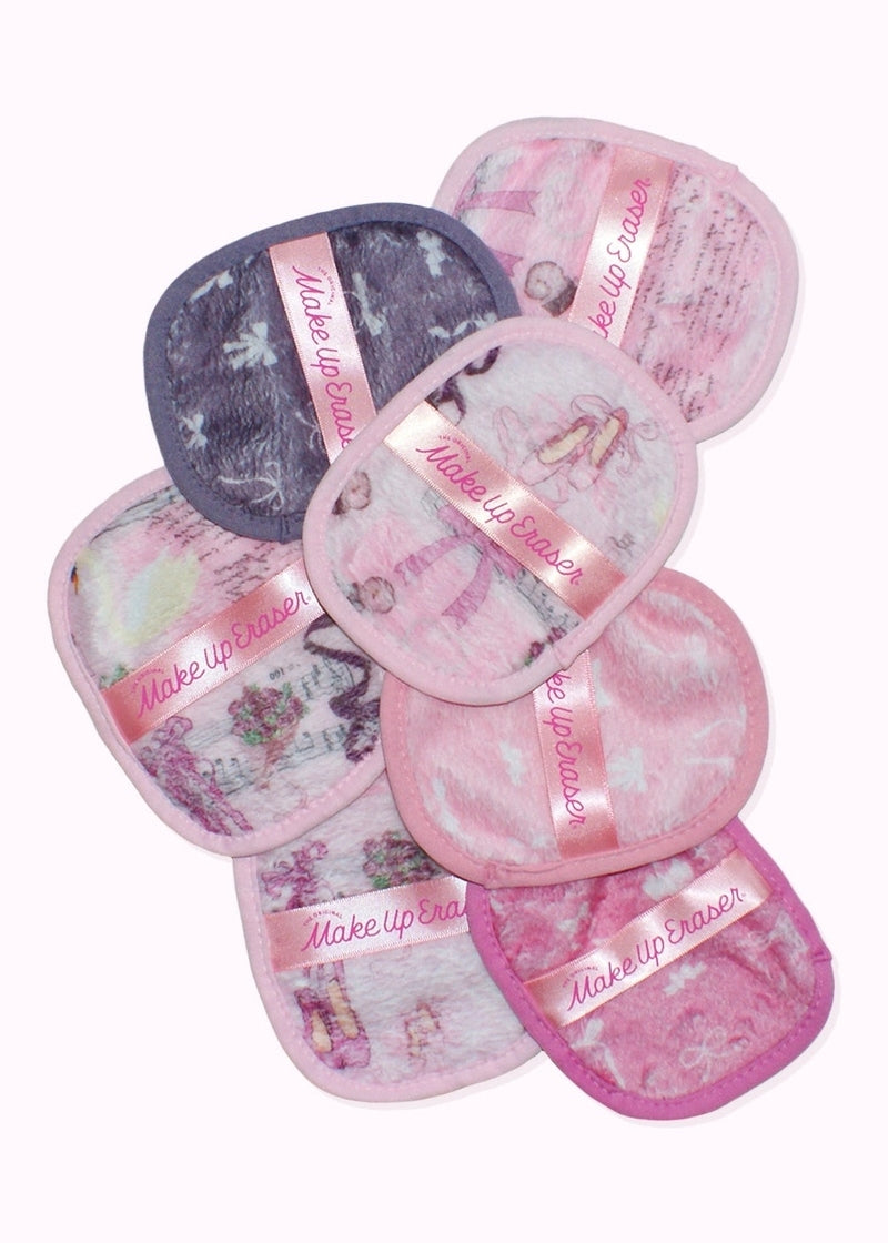 mini ballet-themed makeup removing towelettes