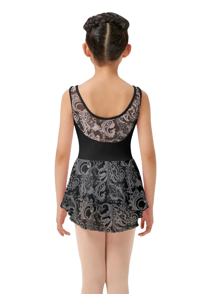 Paisley Petite Youth Dance Dress (Black)