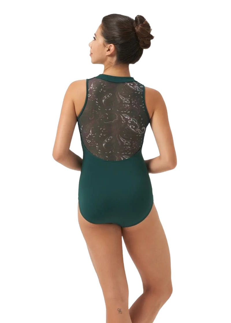 Zi dancewear⭐️黒×赤フロントジップレオタード サイズM美品 Red Zipper Leotard | DiscountDance.com
