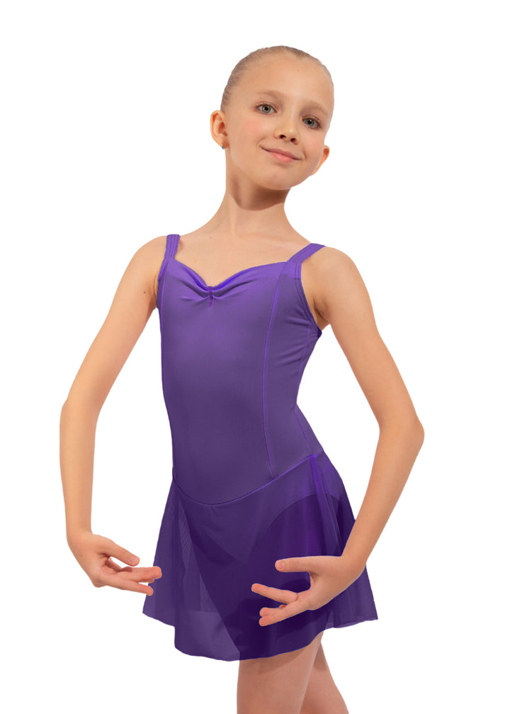 "Little Emrald" Youth Dance Dress (Lavender)