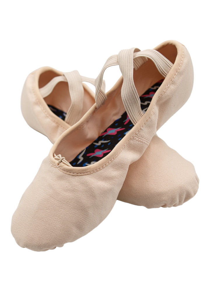 ORZA Pro® 2.0 Women's Split-Sole Canvas Ballet Shoe (Pink)