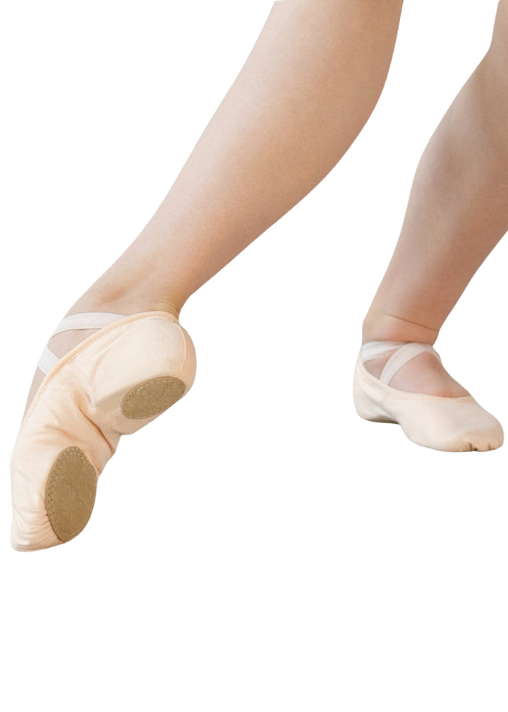 ORZA Pro® 2.0 Women's Split-Sole Canvas Ballet Shoe (Pink)