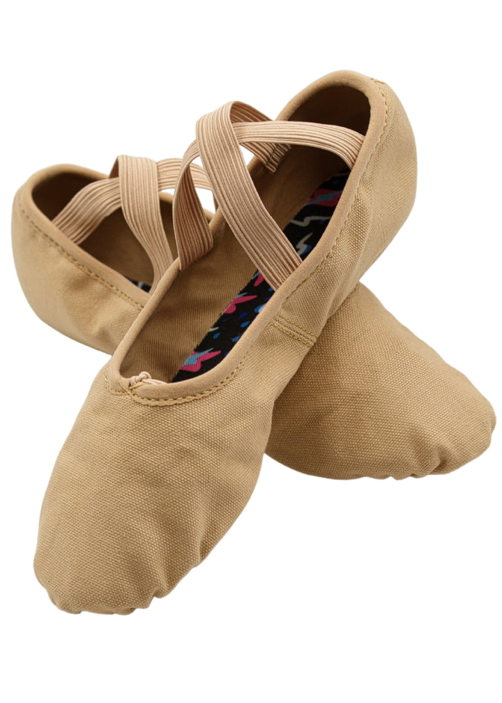 ONLINE EXCLUSIVE - ORZA Pro® 2.0 Women's Split-Sole Canvas Ballet Shoe (Sand)