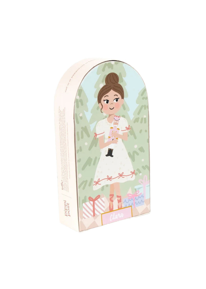 Pippi Post 474603 Nutcracker and Clara double-sided 100 piece 9"x18" jigsaw puzzle.