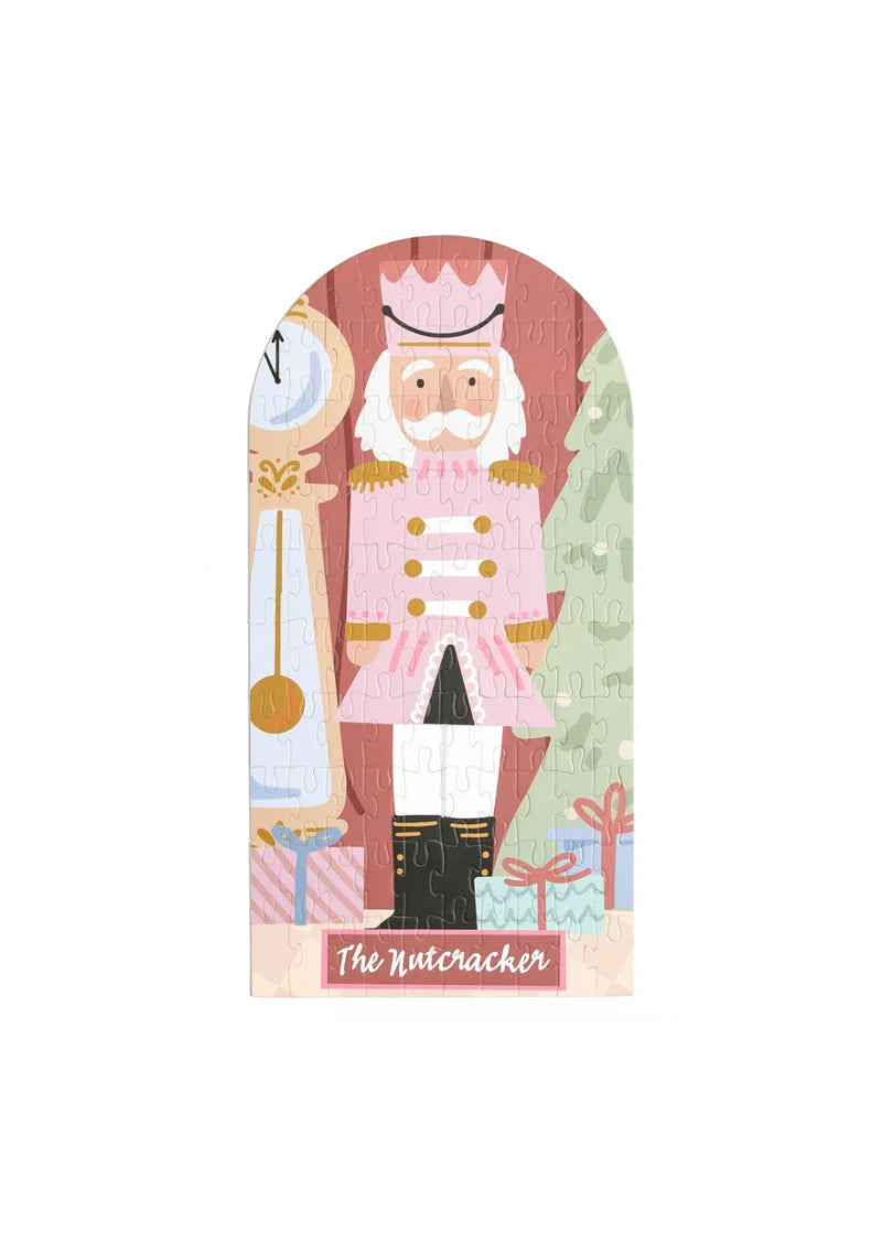 Pippi Post 474603 Nutcracker and Clara double-sided 100 piece 9"x18" jigsaw puzzle.