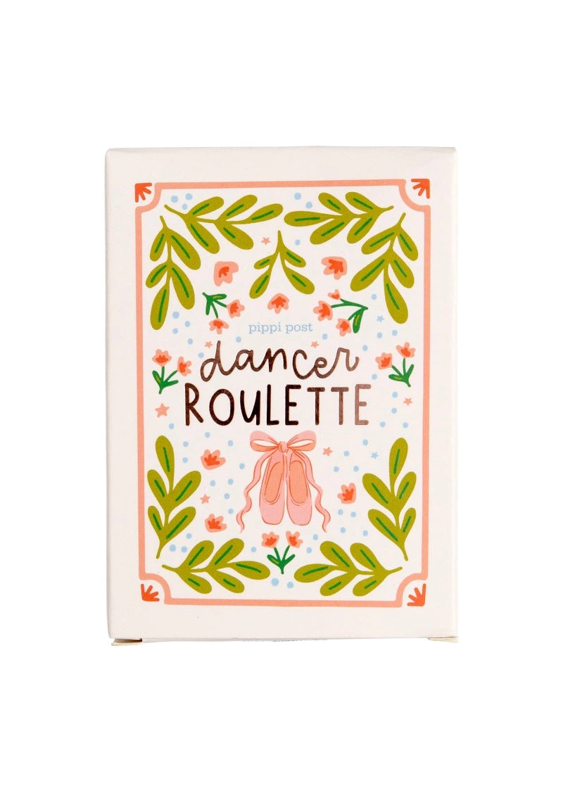 Dancer Roulette card game box.