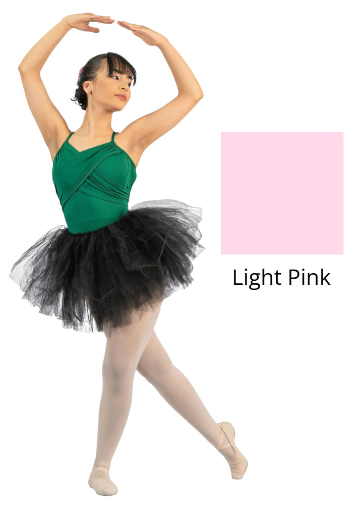 Poze Wear Full Elastic Waist Youth Tutu (Light Pink)