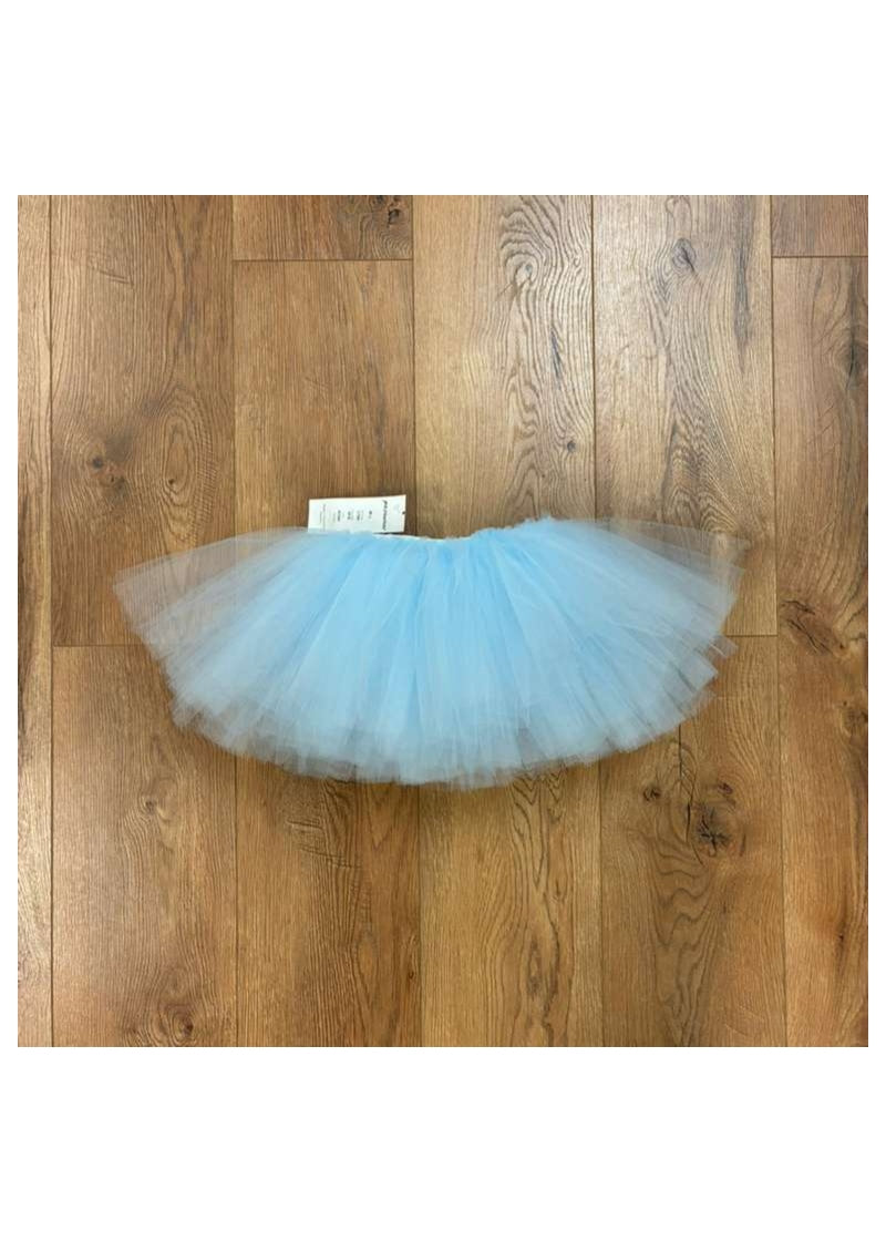 Poze Wear Full Elastic Waist Youth Tutu (Soft Blue)