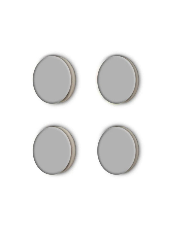 Mini LinK Magnetic Number Holders (4-pk) in Slate Grey