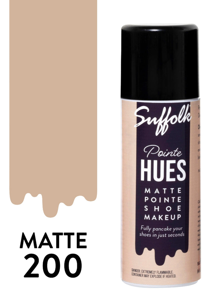 Suffolk 1598 Pointe Hues Matte Pointe Shoe Makeup Pancaking Spray in beige Matte 200