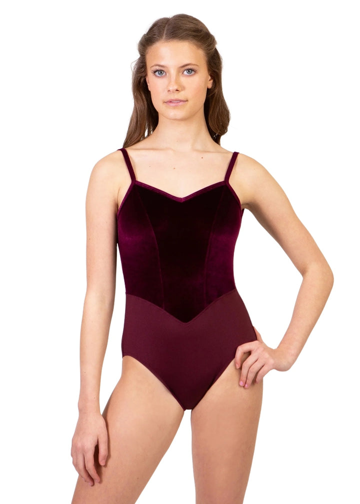 Jewelry Box Camisole Leotard (Garnet)