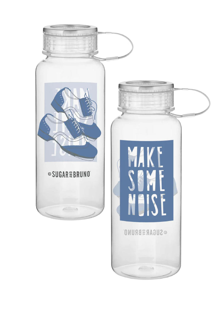 Tap Shoes Water Bottle (Clear)