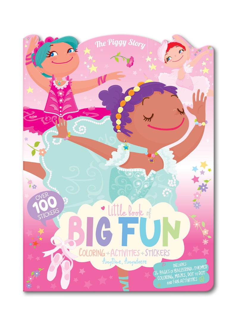 cover of ballet-themed activity book