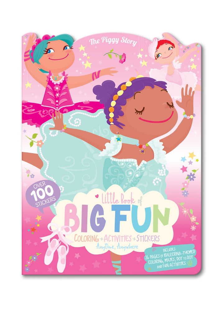 cover of ballet-themed activity book