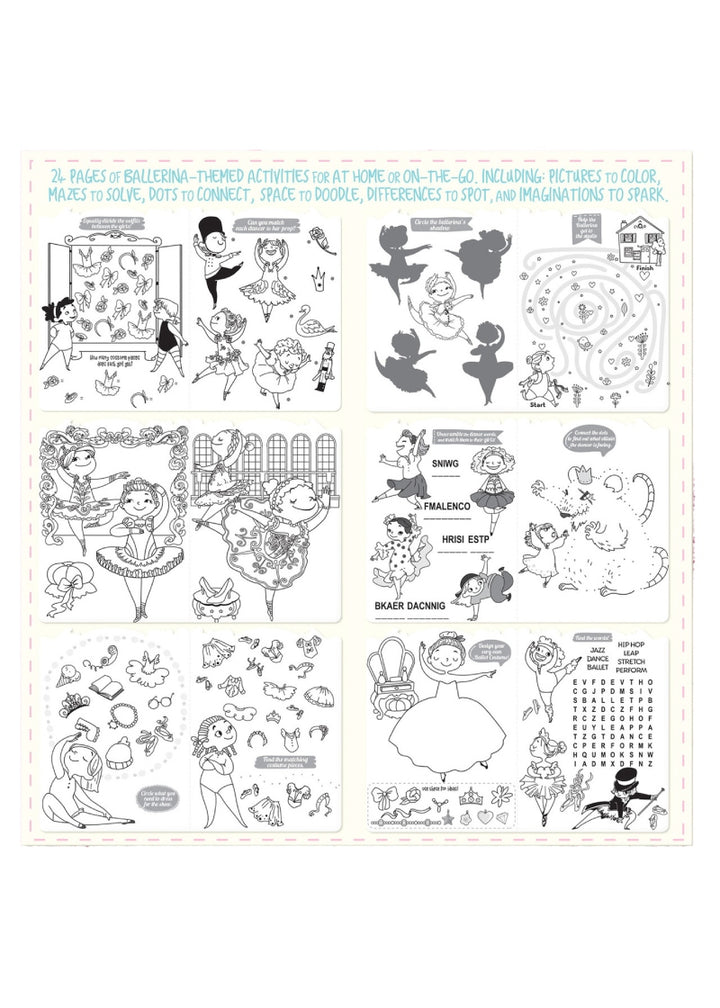 preview of pages inside activity book