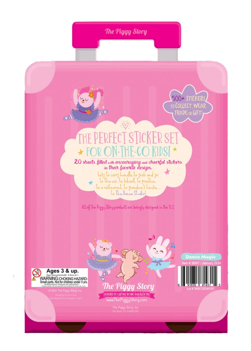 Exterior packaging for sticker set