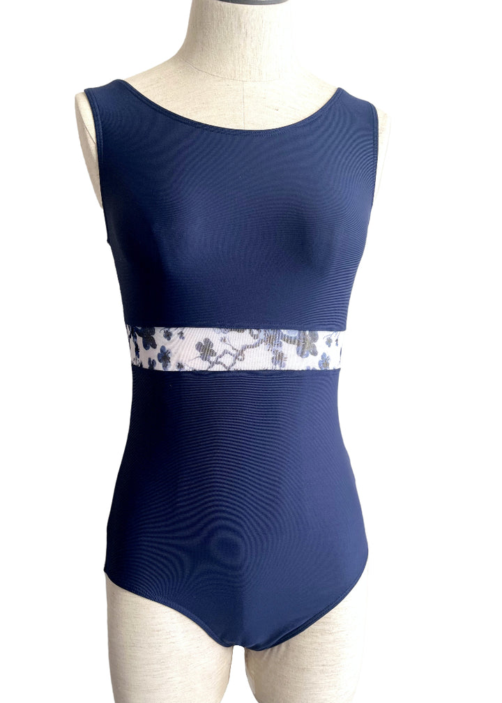 Kaito Tank Leotard (Cerisier Bleu)