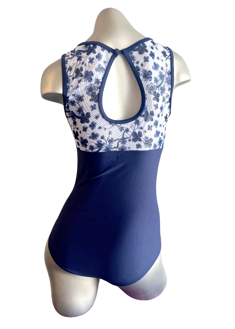 Majeste Tank Leotard (Cerisier Bleu)