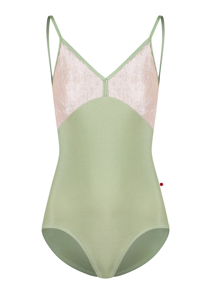 Daria Camisole Leotard (Gingko/Misty Rose)