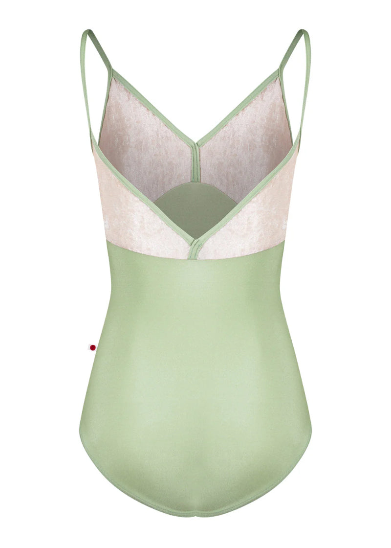 Daria Camisole Leotard (Gingko/Misty Rose)