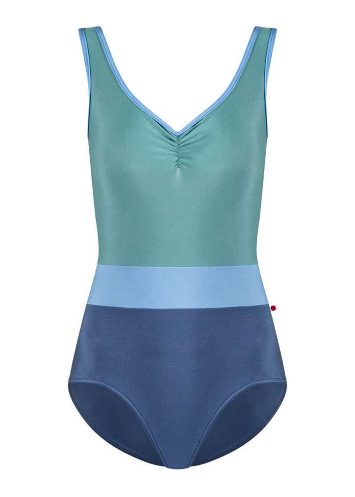 Lucy Tank Leotard (Arctic/Cactus/Moontide)