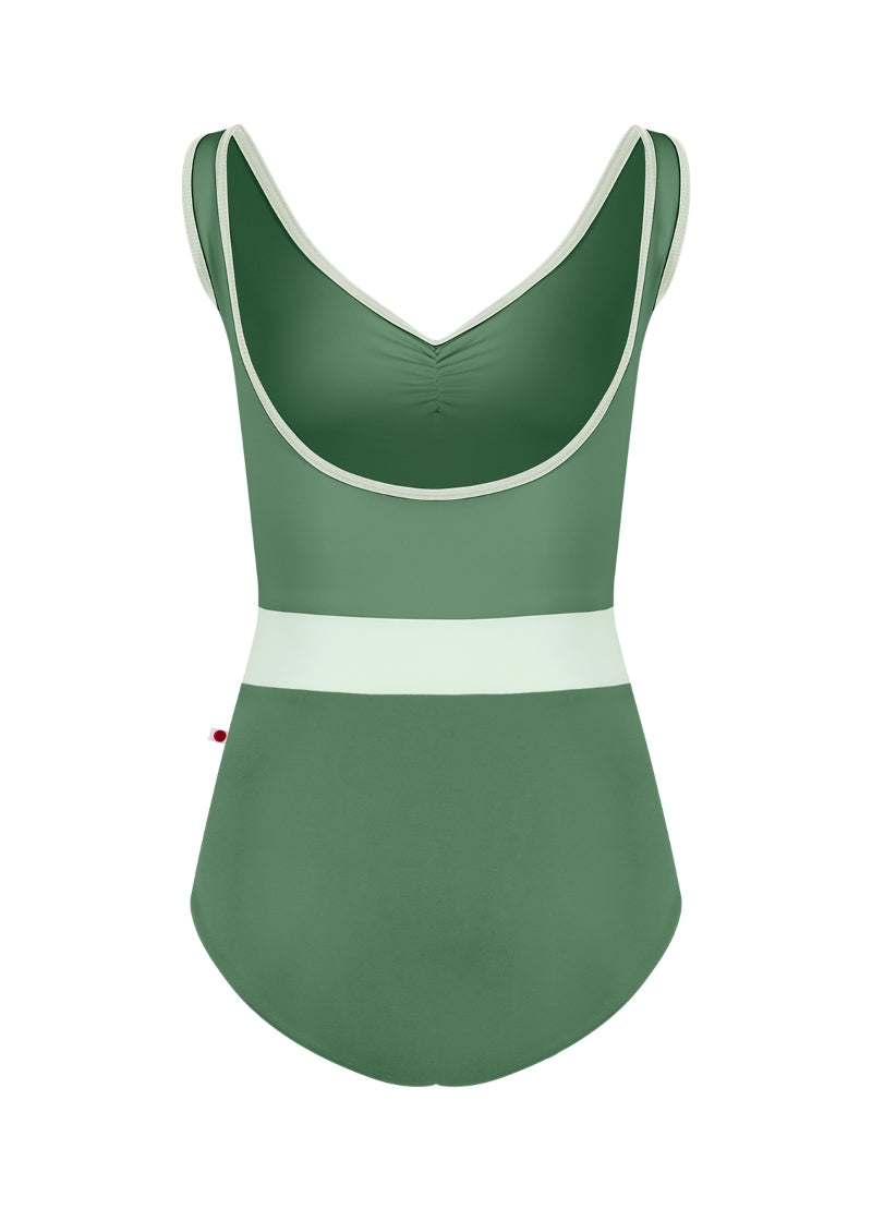 Lucy Tank Leotard (Sage/Pistachio)