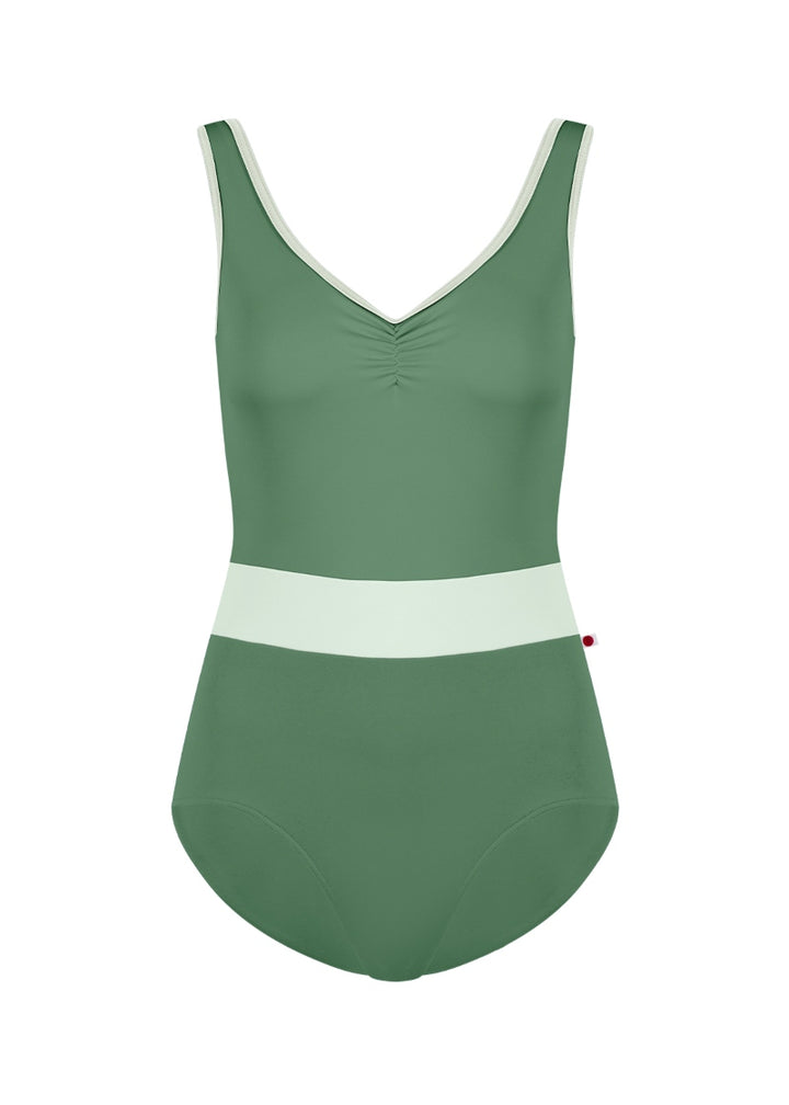 Lucy Tank Leotard (Sage/Pistachio)