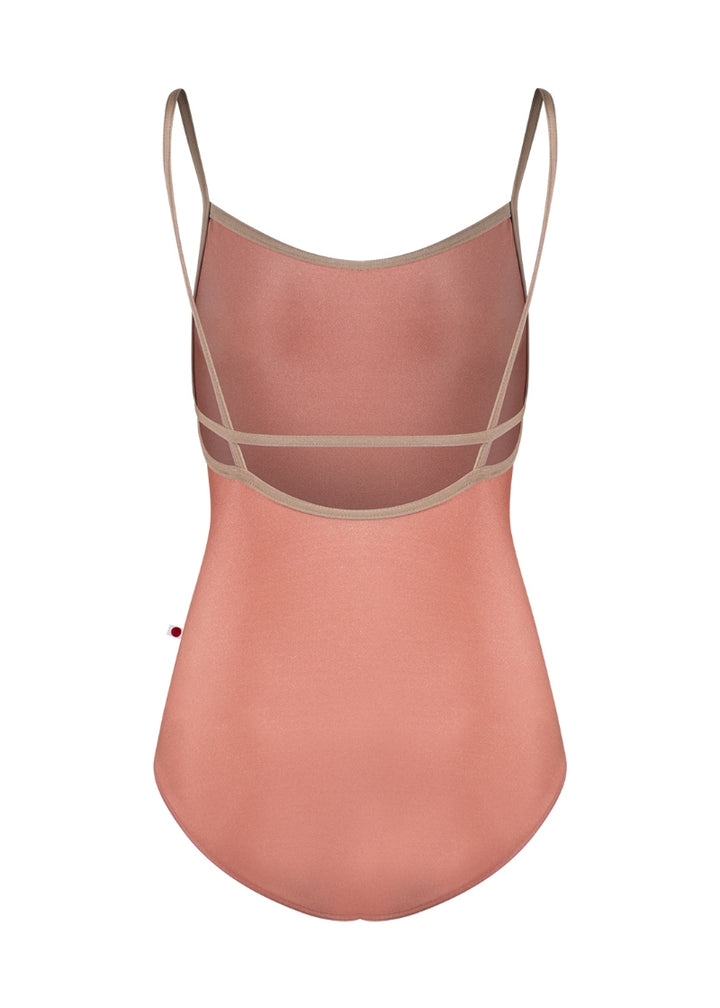 Heather Camisole Leotard (Rosewood/Toffee)