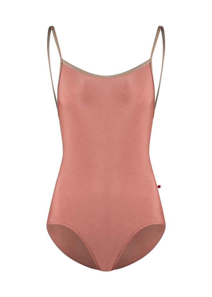 Heather Camisole Leotard (Rosewood/Toffee)