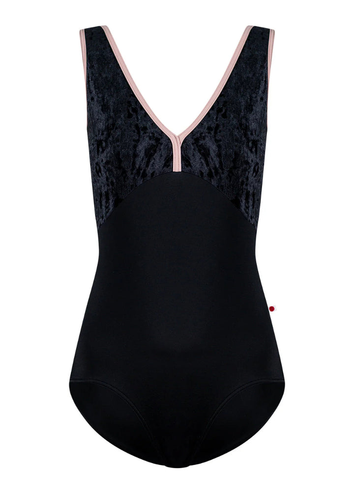 Alicia Tank Leotard (Black/Petal)