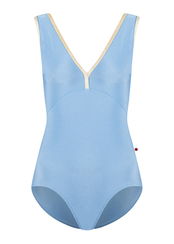 Alicia Tank Leotard (Moontide/Vanilla)