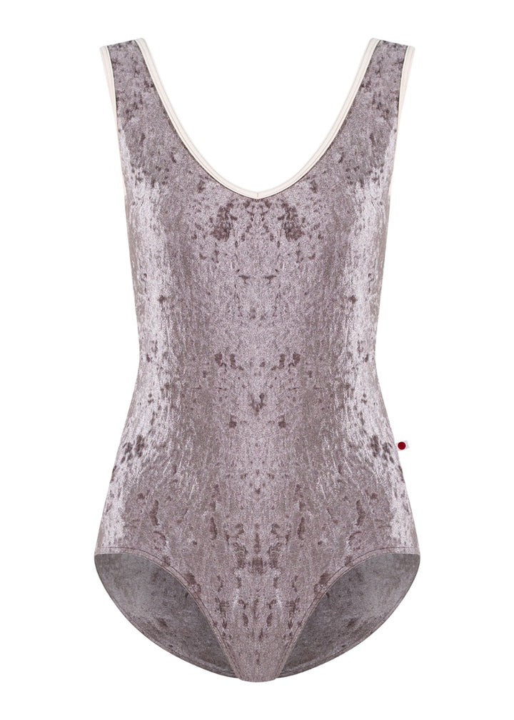 Gina Mesh Tank Leotard (Phantom/Misty Rose)