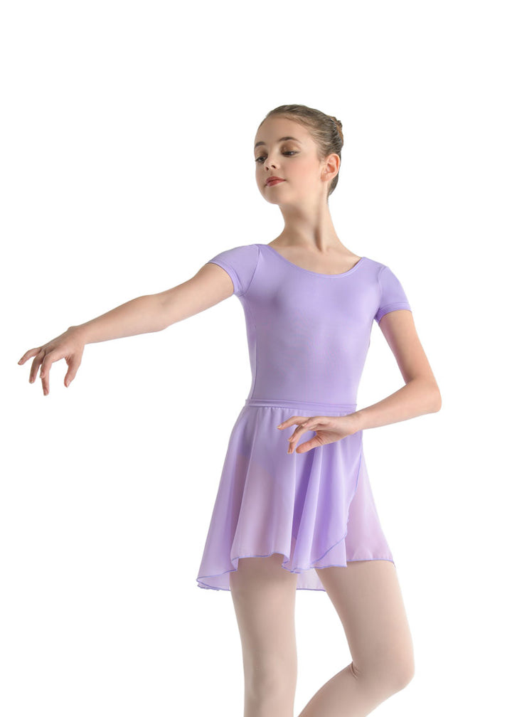 Haline Youth Short Sleeve Leotard (Iris)