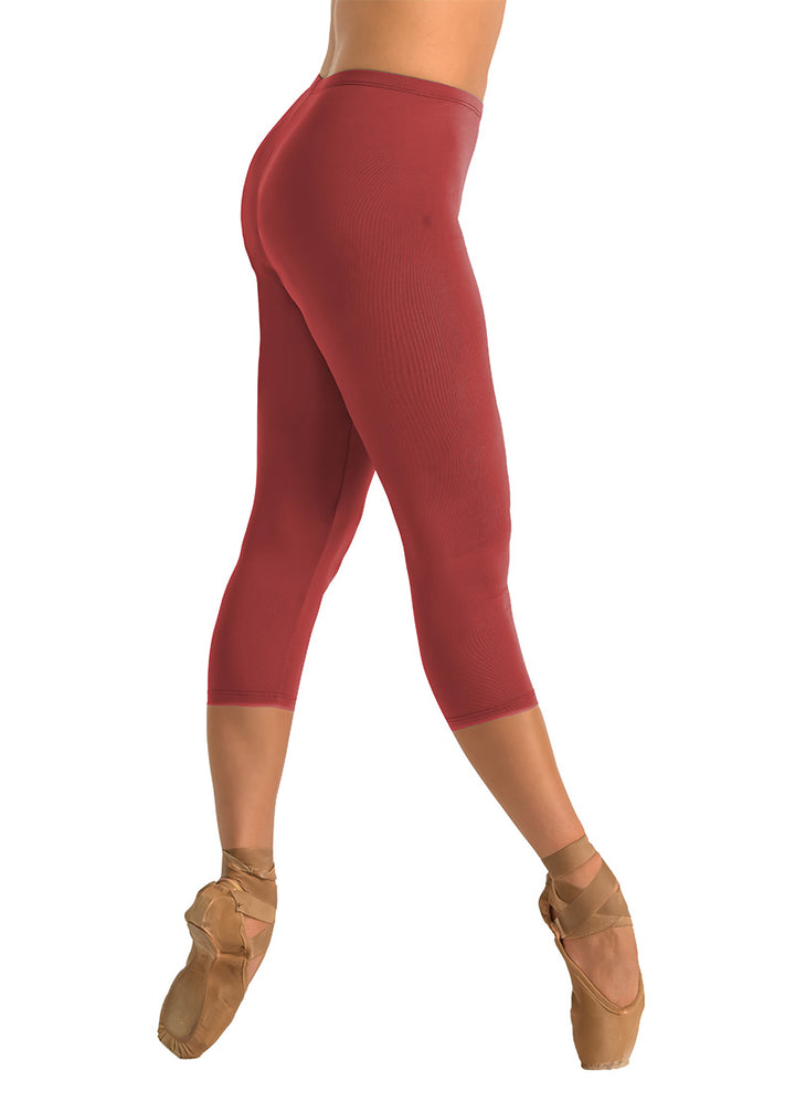 Ballet Rosa crop leggings in red